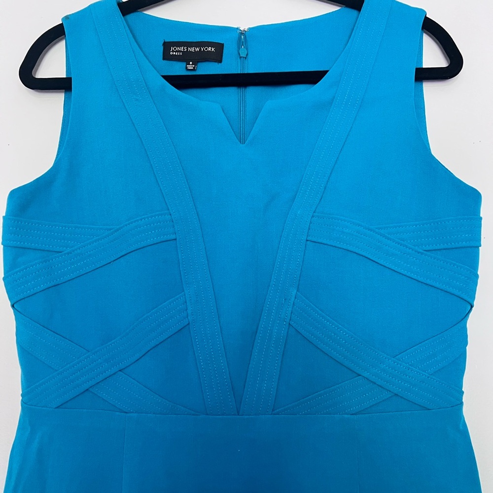 Jones New York Turquoise Dress - Picture 3 of 8